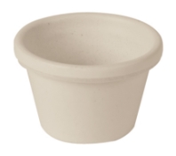 Plain Ramekin Bamboo Natural White 1.5oz (Pack of 1) 