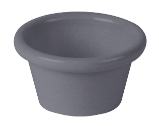 Plain Ramekin Bamboo Light Grey 3oz (Pack of 1) 