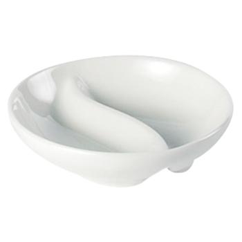 Chilli Dish Divided 9cm/3.5? (X4533) (Pack of 12) 