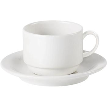 Stacking Tea Cup 22cl/7.5oz Z (Pack of 24) 