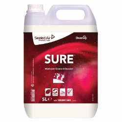 Diversey - SURE Washroom Cleaner&Desc. (2x5L Pack) 
