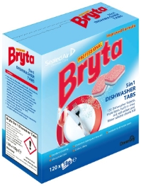 Bryta 5in1 DishwasherTabs 4x120pc GB,IRL 