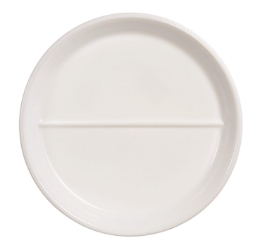 Hoteliere Heat System Compartment Plate 9” 23cm (24 Pack) Hoteliere, Heat, System, Compartment, Plate, 9", 23cm