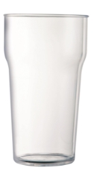 Plastic Tumbler (CE To Brim) 10oz 29cl (100 Pack) Plastic, Tumbler, (CE, To, Brim), 10oz, 29cl