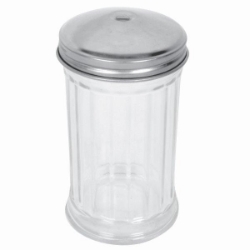 355ml / 12 oz Stainless Steel Perf Cap Sugar / Cheese Dispensers Hole on Top 