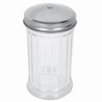 355ml / 12 oz Stainless Steel Perf Cap Sugar / Cheese Dispensers Hole on Top 