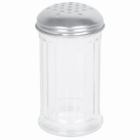 355ml / 12 oz Stainless Steel Perf Cap Sugar / Cheese Dispensers 