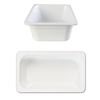 GN 1/3 100mm Deep Gastronorm Pan, Melamine, White 