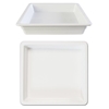 GN 2/3 65mm Deep Gastronorm Pan, Melamine, White 