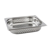 Perforated Stainless Steel Gastronorm Pan 1/2-100mm (Each) Perforated, Stainless, Steel, Gastronorm, Pan, 1/2-100mm, Nevilles