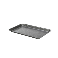 Galvanised Steel Tray 31.5x21.5x2cm Hammered Silver (Each) Galvanised, Steel, Tray, 31.5x21.5x2cm, Hammered, Silver, Nevilles