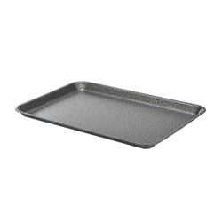 Galvanised Steel Tray 37x26.5x2cm Hammered Silver (Each) Galvanised, Steel, Tray, 37x26.5x2cm, Hammered, Silver, Nevilles