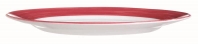 Brush Cherry Red Dinner Plate 9.3” 23.5cm (24 Pack) Brush, Cherry, Red, Dinner, Plate, 9.3", 23.5cm