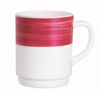 Brush Cherry Red Mug 8.8oz 25cl (36 Pack) Brush, Cherry, Red, Mug, 8.8oz, 25cl