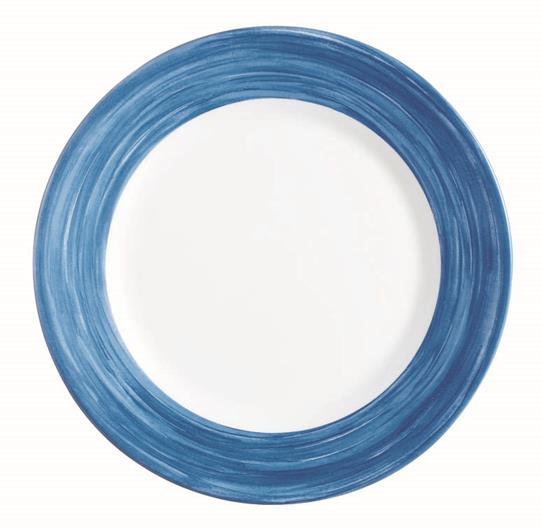 Brush Blue Jeans Side Plate 6.1” 15.5cm (24 Pack) Brush, Blue, Jeans, Side, Plate, 6.1", 15.5cm