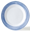 Brush Blue Jeans Soup Plate 8.9” 22.5cm (24 Pack) Brush, Blue, Jeans, Soup, Plate, 8.9", 22.5cm