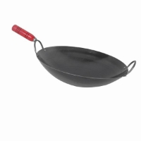 355mm / 14? Iron Wok with Wood Handle 