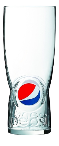 Pepsi Glass - New Design 20oz  (24 Pack) Pepsi, Glass, New, Design, 20oz, 