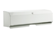 20” Couch Roll Dispenser  -  White Metal 