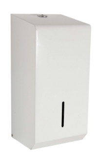 Bulkpack / Multiflat Tissue Dispenser  -  White Metal 