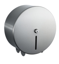Mini 10” Jumbo Dispenser  -  Brushed Stainless 