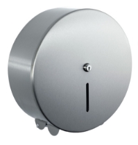 Large 12” Jumbo Dispenser  -  Brushed Stainless 