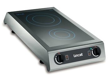 Twin zone induction hob 