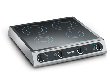 Four zone induction hob 