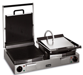 Ribbed Grill Double - ribbed top, smooth bottom 