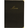 Classic A5 Menu Holder Black 4 Pages (Each) Classic, A5, Menu, Holder, Black, 4, Pages, Nevilles