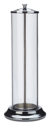Chrome Straw Dispenser 