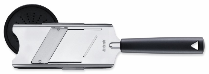 Fine slicer with safety guard 