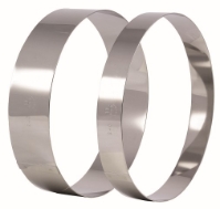 Matfer S/S Mousse Ring 120 x 45mm 