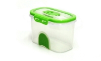 Pacnvac Standard Storage Container Straight Sided GN1/9 Green 