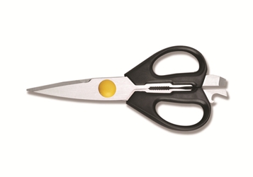 Scissors with opener & screwdriver 