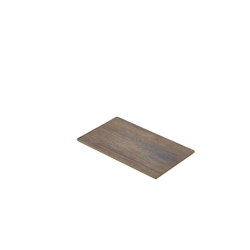 Wood Effect Melamine Platter GN 1/4 (Each) Wood, Effect, Melamine, Platter, GN, 1/4, Nevilles