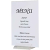 Acrylic Menu / Card Holder Tent Shape (Each) Acrylic, Menu, Card, Holder, Tent, Shape, Nevilles