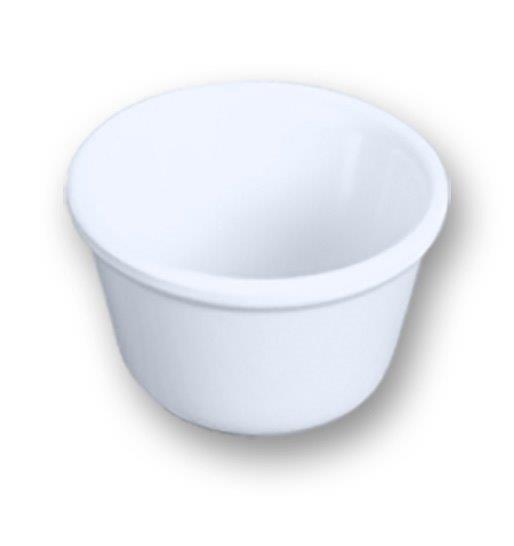 50ml / 1 3/4 oz, 65mm / 2 1/2? Contemporary Ramekin, White 