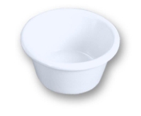 75ml / 2 1/2 oz, 75mm / 2 7/8? Contemporary Ramekin, White 