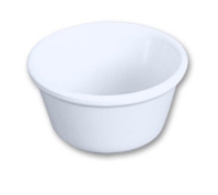 120ml / 4 oz, 85mm / 3 3/8? Contemporary Ramekin, White 