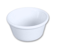180ml / 6 oz, 100mm / 3 7/8? Contemporary Ramekin, White 