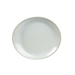Terra Stoneware Rustic White Oval Plate 21x19cm (12 Pack) - NE-PL-WH21