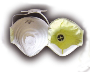Valved Particulate Respirator FFP3 