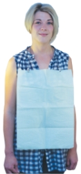 Rectangular Dental Bibs 33 x 45cm - Green 