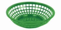 203mm / 8' Round Basket, Green 