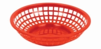 203mm / 8' Round Basket, Red 