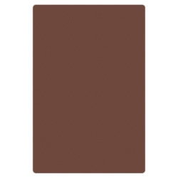 Brown Cutting Board, HDPE,  18" X 12" X 1/2" (457mm x 305mm x 13mm) 