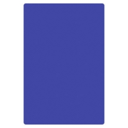 Blue Cutting Board, HDPE, 18" X 12" X 1/2" (457mm x 305mm x 13mm) 