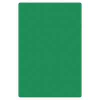 Green Cutting Board, HDPE, 18" X 12" X 1/2" (457mm x 305mm x 13mm) 