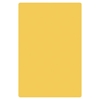 Yellow Cutting Board, HDPE, 18" X 12" X 1/2" (457mm x 305mm x 13mm)   